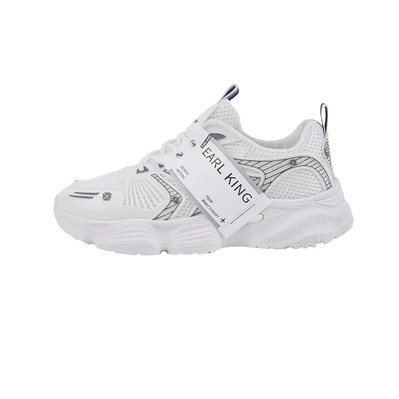 Earl king Кроссовки мужские с амортизацией и усиленной подошвой белые, цвет White
Earl king Кроссовки мужские с амортизацией и усиленной подошвой белые, цвет White