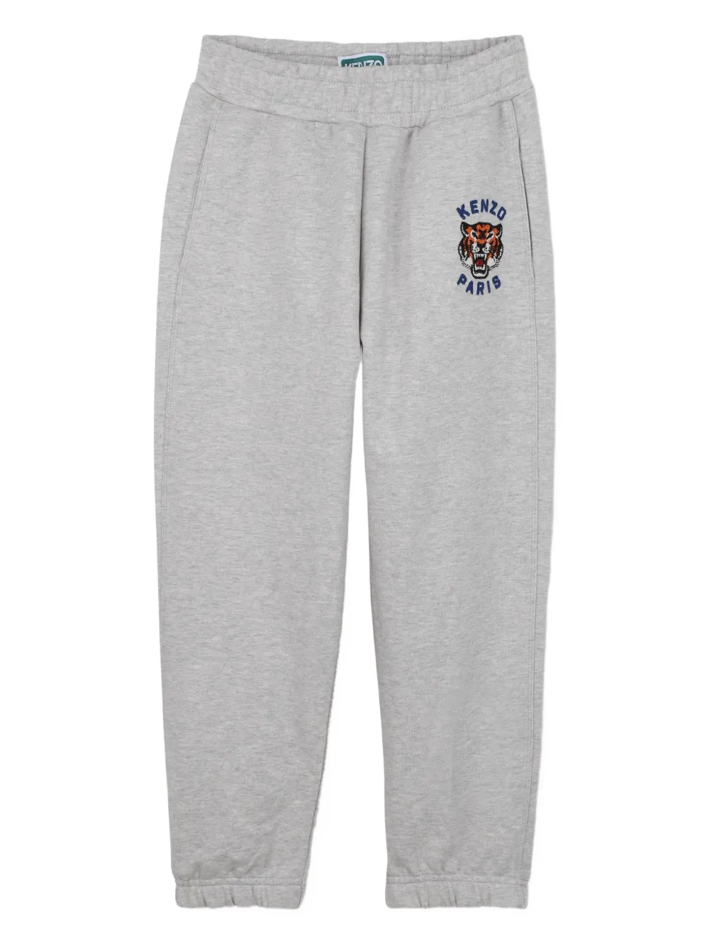Спортивные брюки с вышивкой тигра Kenzo Kids, серый
Спортивные брюки с вышивкой тигра Kenzo Kids, серый