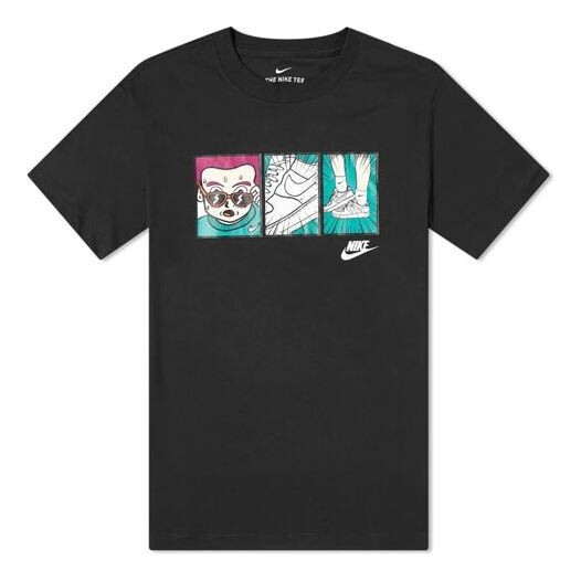 Футболка Nike Cartoon Pattern Printing Athleisure Casual Sports Round Neck Breathable Short Sleeve Black, мультиколор
Футболка Nike Cartoon Pattern Printing Athleisure Casual Sports Round Neck Breathable Short Sleeve Black, мультиколор
