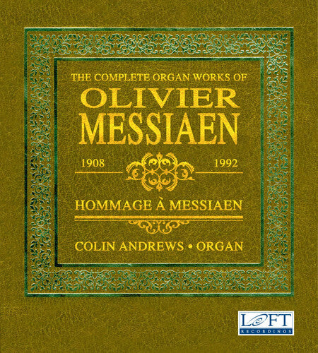 CD диск Messiaen / Rogg / Andrews: The Complete Organ Works of Olivier Messiaen
CD диск Messiaen / Rogg / Andrews: The Complete Organ Works of Olivier Messiaen