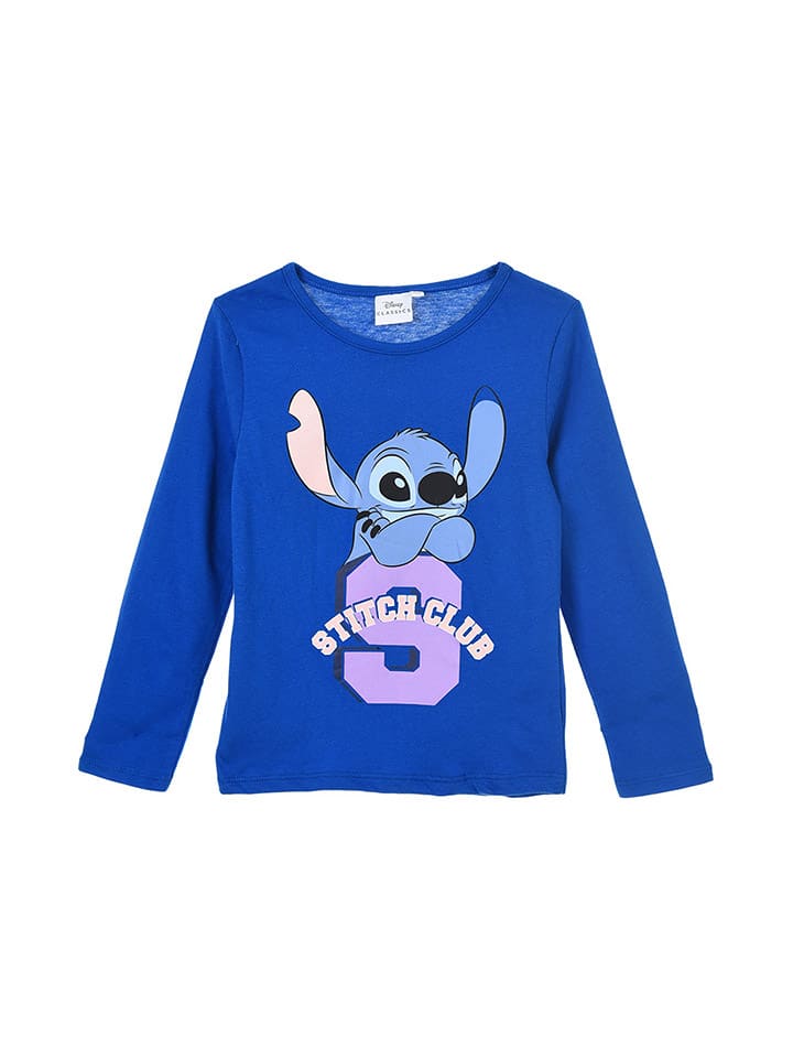Lilo & Stitch Футболка с длинными рукавами «Лило и Стич» синего цвета
Lilo & Stitch Футболка с длинными рукавами «Лило и Стич» синего цвета