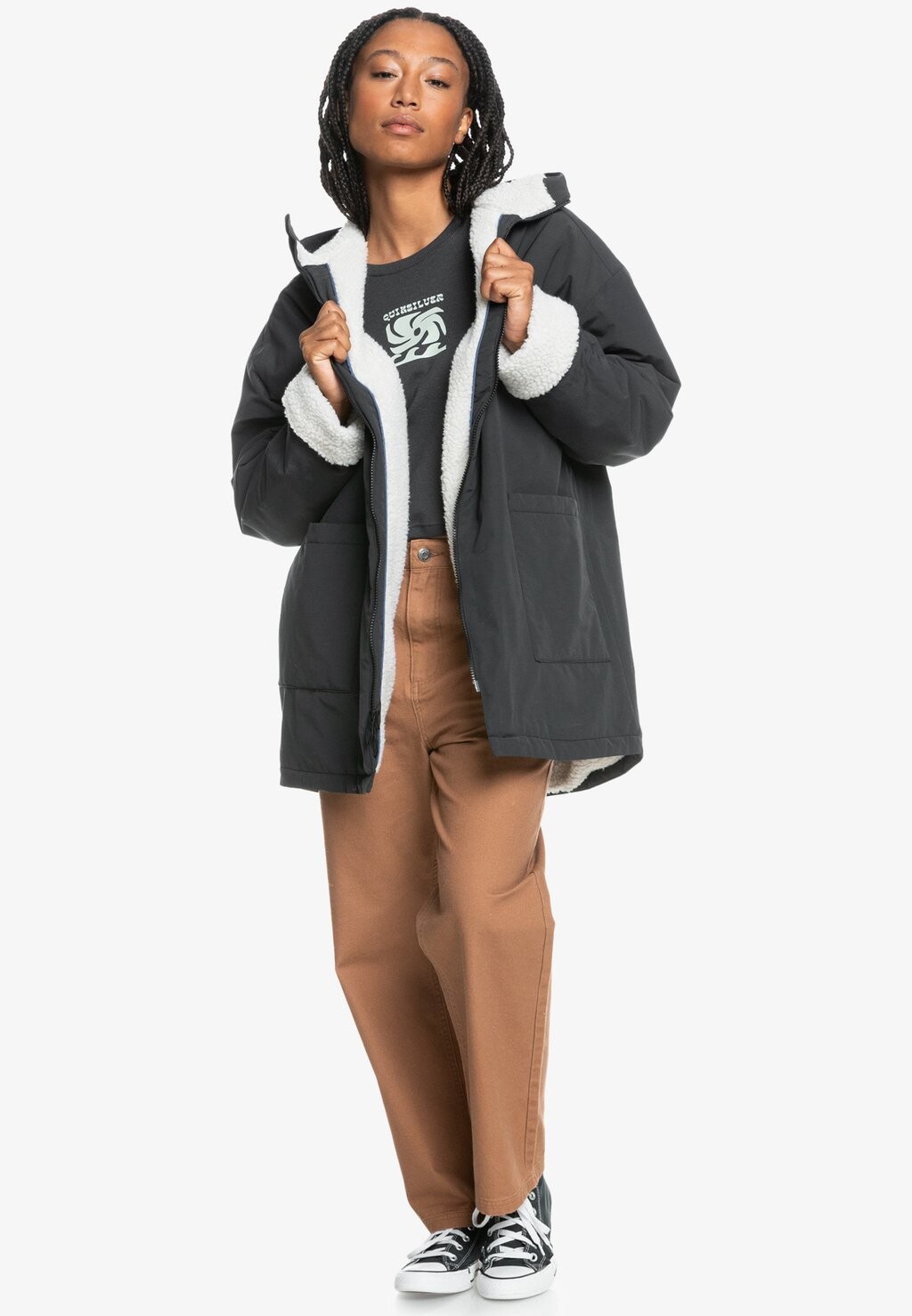 Парка Quiksilver, светло-серый
Парка Quiksilver, светло-серый