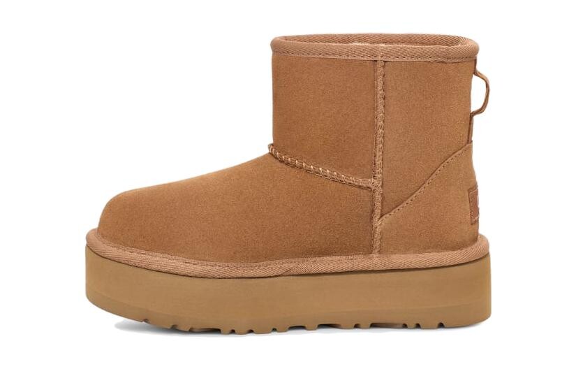 Детские классические мини-сапожки на платформе Ugg, коричневый
Детские классические мини-сапожки на платформе Ugg, коричневый