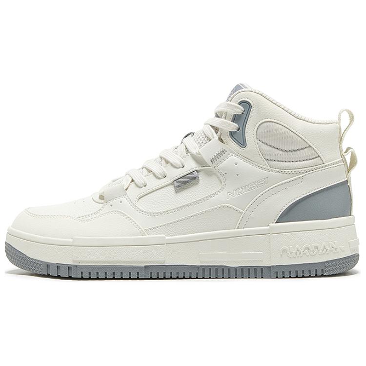 QIAODAN Мужские кроссовки для скейтбординга с высоким голенищем, нескользящие, износостойкие, амортизирующие, березово-белые, космически-серые
QIAODAN Мужские кроссовки для скейтбординга с высоким голенищем, нескользящие, износостойкие, амортизирующие, березово-белые, космически-серые