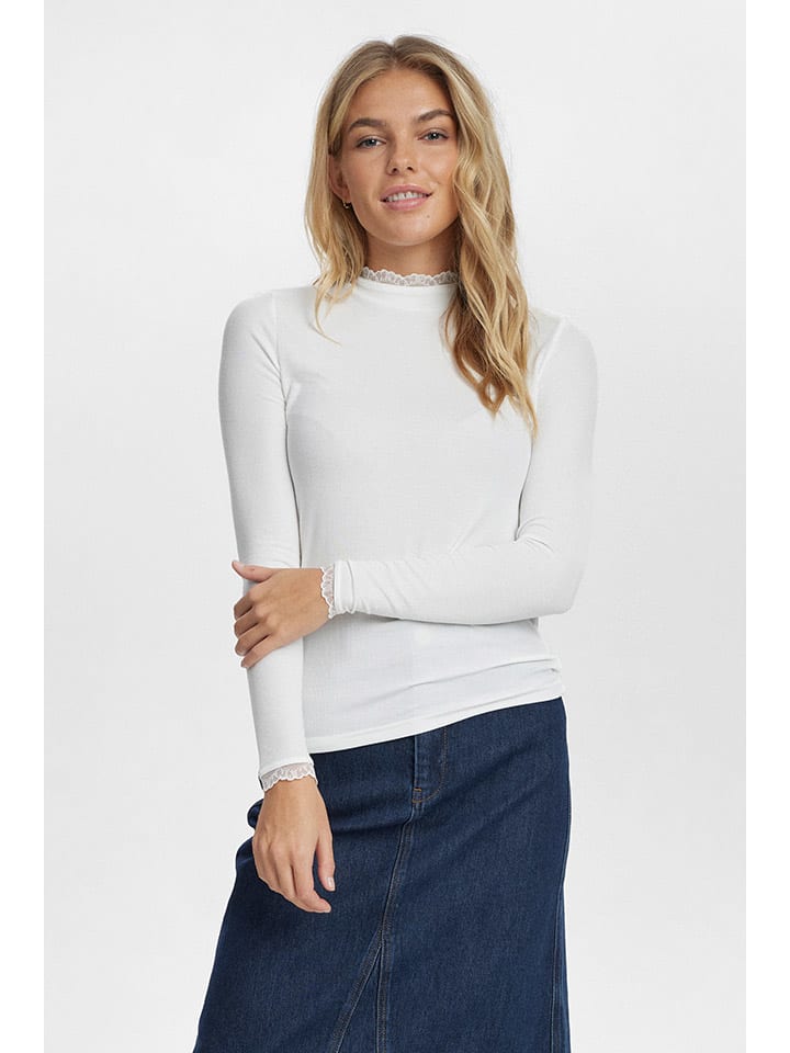 Лонгслив NÜMPH, белый
Лонгслив NÜMPH, белый