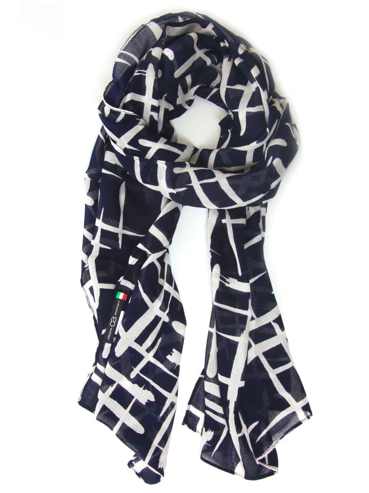 Шарф collezione alessandro, синий 
Шарф collezione alessandro, синий