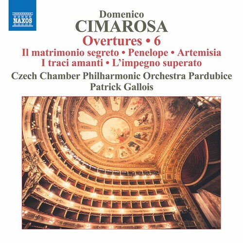 CD диск Cimarosa / Gallois / Tomeckova: Overtures 6
CD диск Cimarosa / Gallois / Tomeckova: Overtures 6
