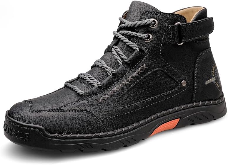 Мужские высокие повседневные кеды, кожаные ботильоны ручной работы с контрастной строчкой, доступны в белом, синем, коричневом цветах, удобная обувь для ходьбы Generic
Мужские высокие повседневные кеды, кожаные ботильоны ручной работы с контрастной строчкой, доступны в белом, синем, коричневом цветах, удобная обувь для ходьбы Generic