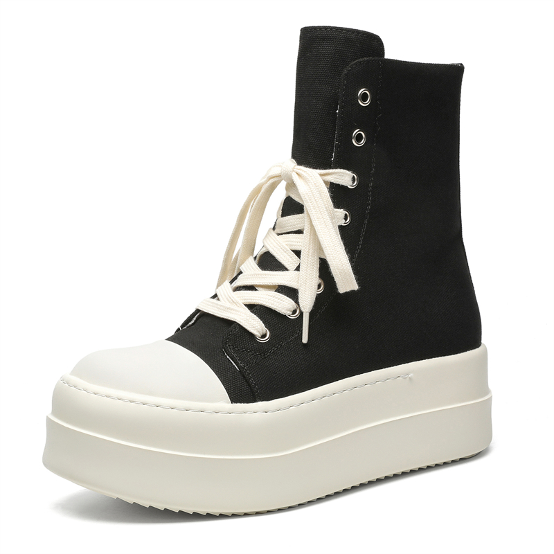 Крутые высокие кеды Canvas мужские Dounkol, черный
Крутые высокие кеды Canvas мужские Dounkol, черный