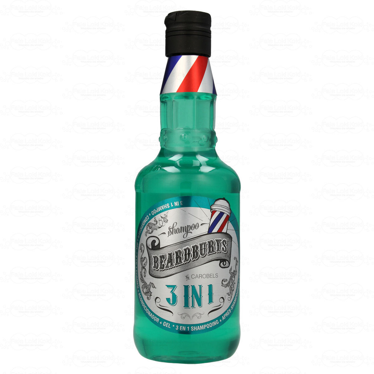 BEARDBURYS, 3в1 Шампунь-шампунь для бороды, тела и волос 3в1 330мл 
BEARDBURYS, 3в1 Шампунь-шампунь для бороды, тела и волос 3в1 330мл