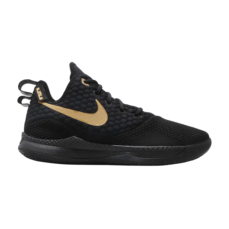 Кроссовки Nike LeBron Witness 3 EP 'Metallic Gold', черный
Кроссовки Nike LeBron Witness 3 EP 'Metallic Gold', черный