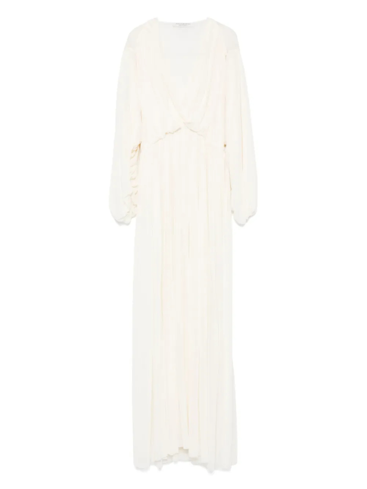 Платье макси с V-образным вырезом Philosophy Di Lorenzo Serafini, белый
Платье макси с V-образным вырезом Philosophy Di Lorenzo Serafini, белый