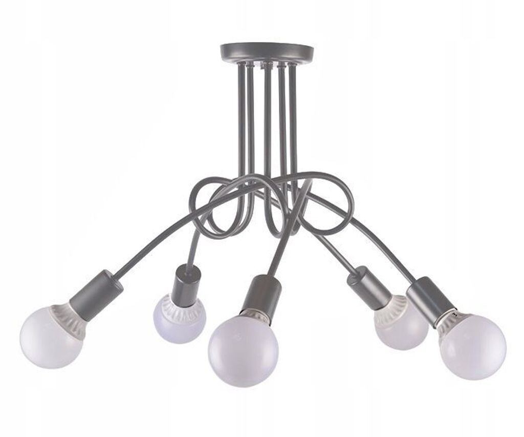 Люстра Toollight 392252 Paradise 5 Metal Grey E27 5-точечный светильник Toolight, серый
Люстра Toollight 392252 Paradise 5 Metal Grey E27 5-точечный светильник Toolight, серый