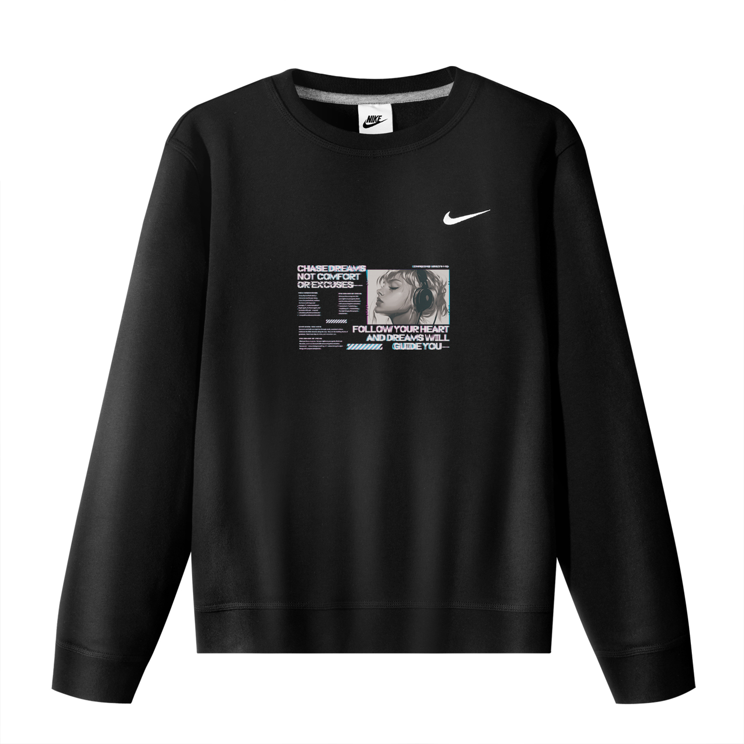 Nike Свитшот унисекс черный
Nike Свитшот унисекс черный