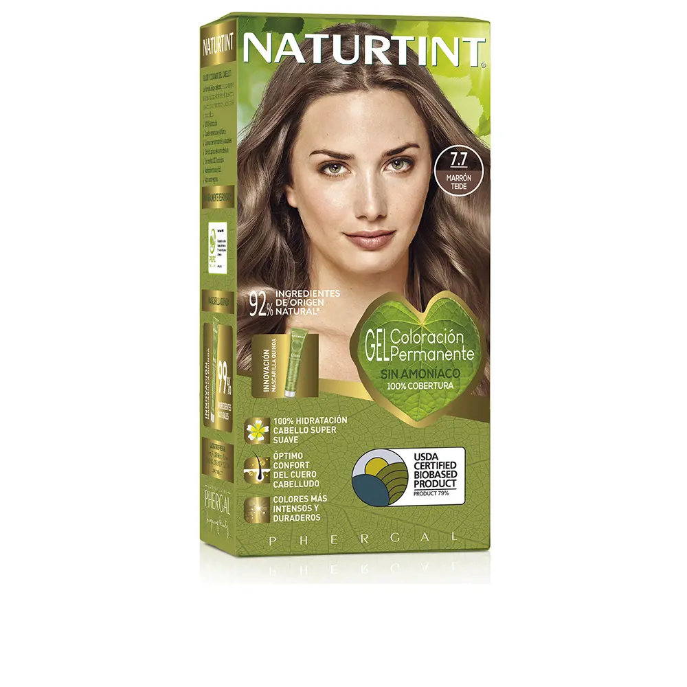 Краска для волос Naturtint Naturtint, цвет 7.7 marrón teide, 170 мл.
Краска для волос Naturtint Naturtint, цвет 7.7 marrón teide, 170 мл.
