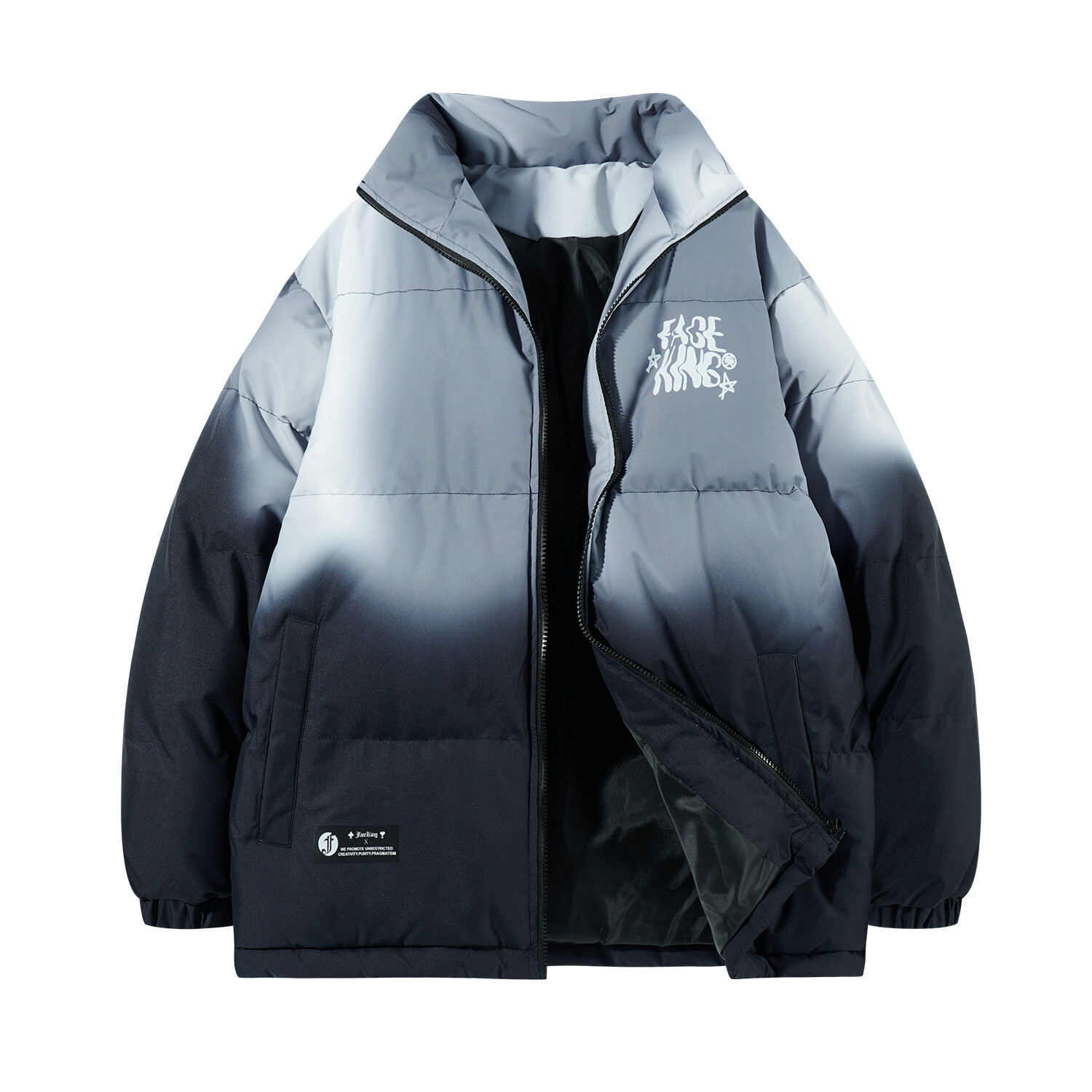 30Braid Стеганая куртка унисекс, Серый - версия 88 с капюшоном
30Braid Стеганая куртка унисекс, Серый - версия 88 с капюшоном