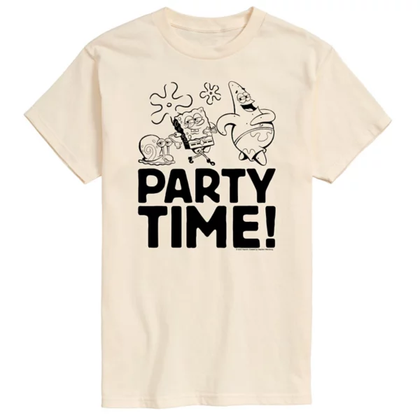 Мужская футболка с принтом «Губка Боб Квадратные Штаны» Nickelodeon, бежевый
Мужская футболка с принтом «Губка Боб Квадратные Штаны» Nickelodeon, бежевый