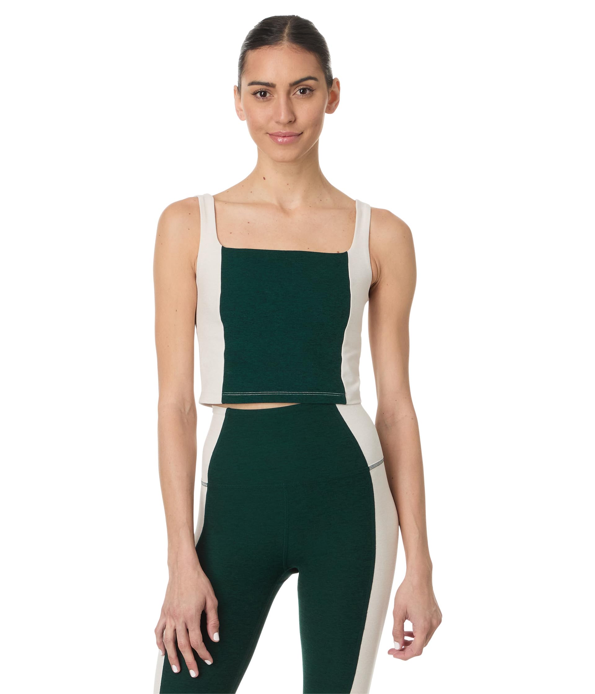 Топ Beyond Yoga Spacedye Vitality Color-Block Cropped Tank, цвет Dark Spruce Green/Eggshell
Топ Beyond Yoga Spacedye Vitality Color-Block Cropped Tank, цвет Dark Spruce Green/Eggshell
