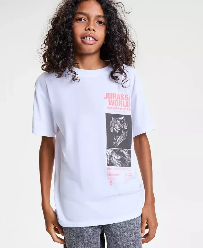 Футболка с коротким рукавом для мальчиков Little and Big Boys Jurassic Park, белый
Футболка с коротким рукавом для мальчиков Little and Big Boys Jurassic Park, белый