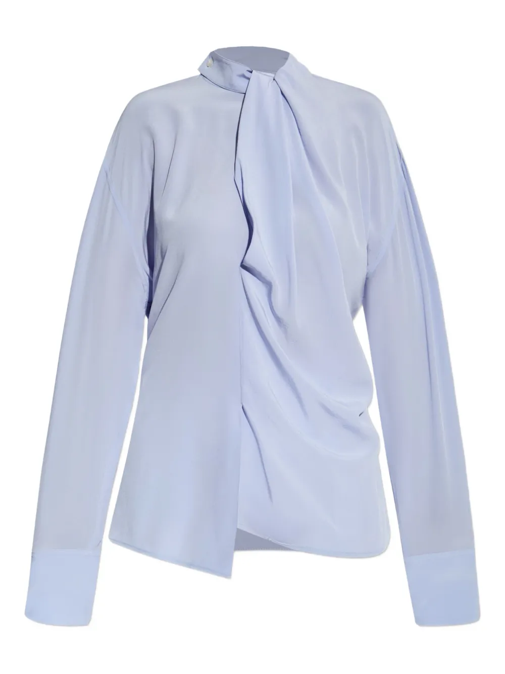 Шелковая блузка с драпировкой VICTORIA BECKHAM, синий
Шелковая блузка с драпировкой VICTORIA BECKHAM, синий