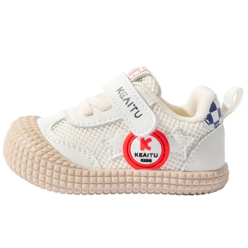 Прочные дышащие низкие кроссовки для младенцев и малышей Bradmiller, бежевый/синий
Прочные дышащие низкие кроссовки для младенцев и малышей Bradmiller, бежевый/синий