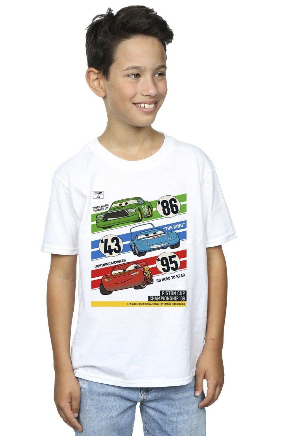 Футболка Cars Piston Cup Champions Disney, белый, Коричневый, Футболка Cars Piston Cup Champions Disney, белый
Футболка Cars Piston Cup Champions Disney, белый, Коричневый, Футболка Cars Piston Cup Champions Disney, белый
