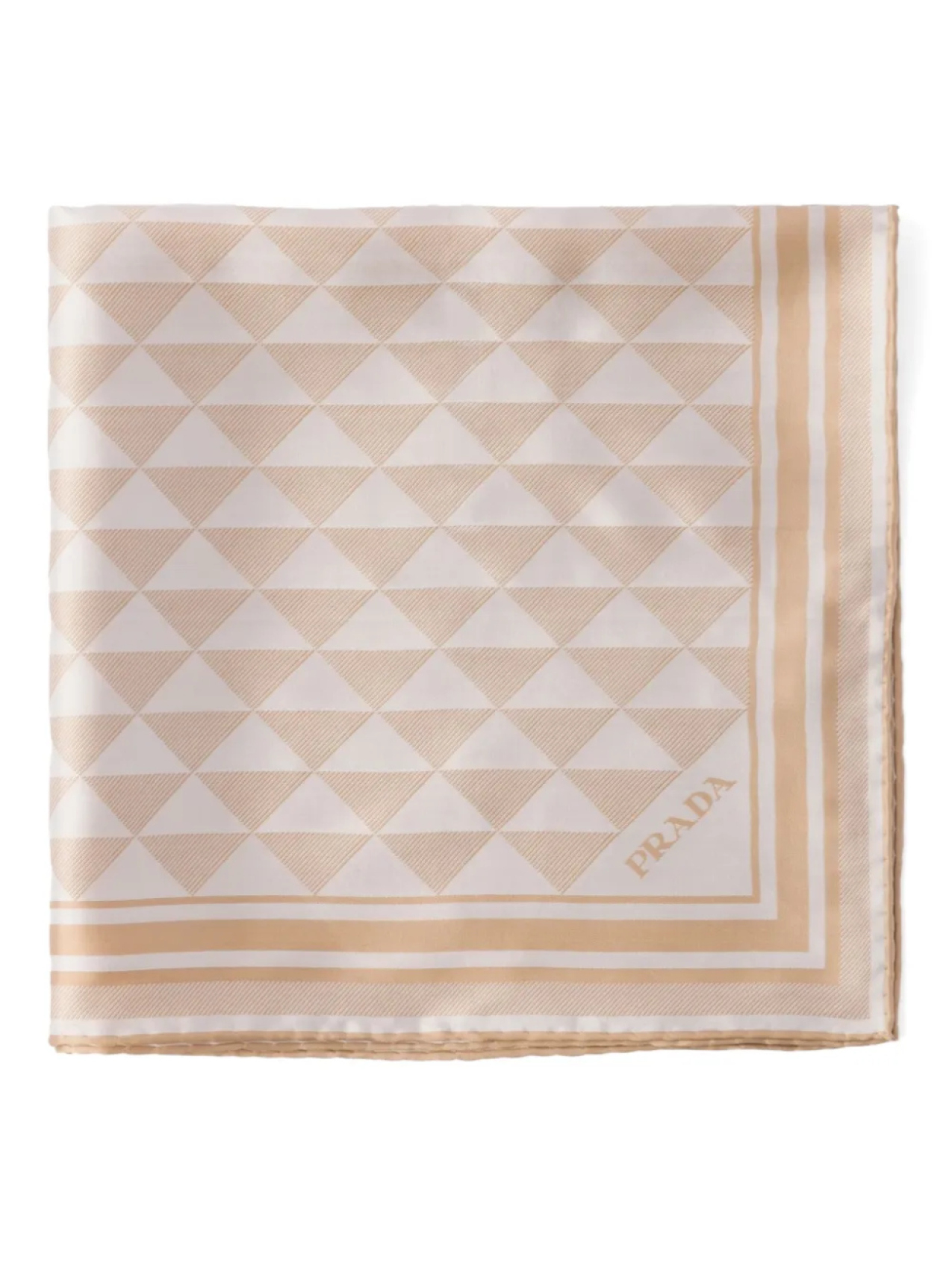 Prada шелковый платок с принтом, нейтральный
Prada шелковый платок с принтом, нейтральный