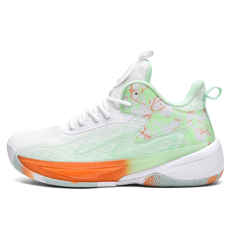 Прочные дышащие баскетбольные кроссовки среднего размера для мужчин MEKY, Ginkgo Green
Прочные дышащие баскетбольные кроссовки среднего размера для мужчин MEKY, Ginkgo Green