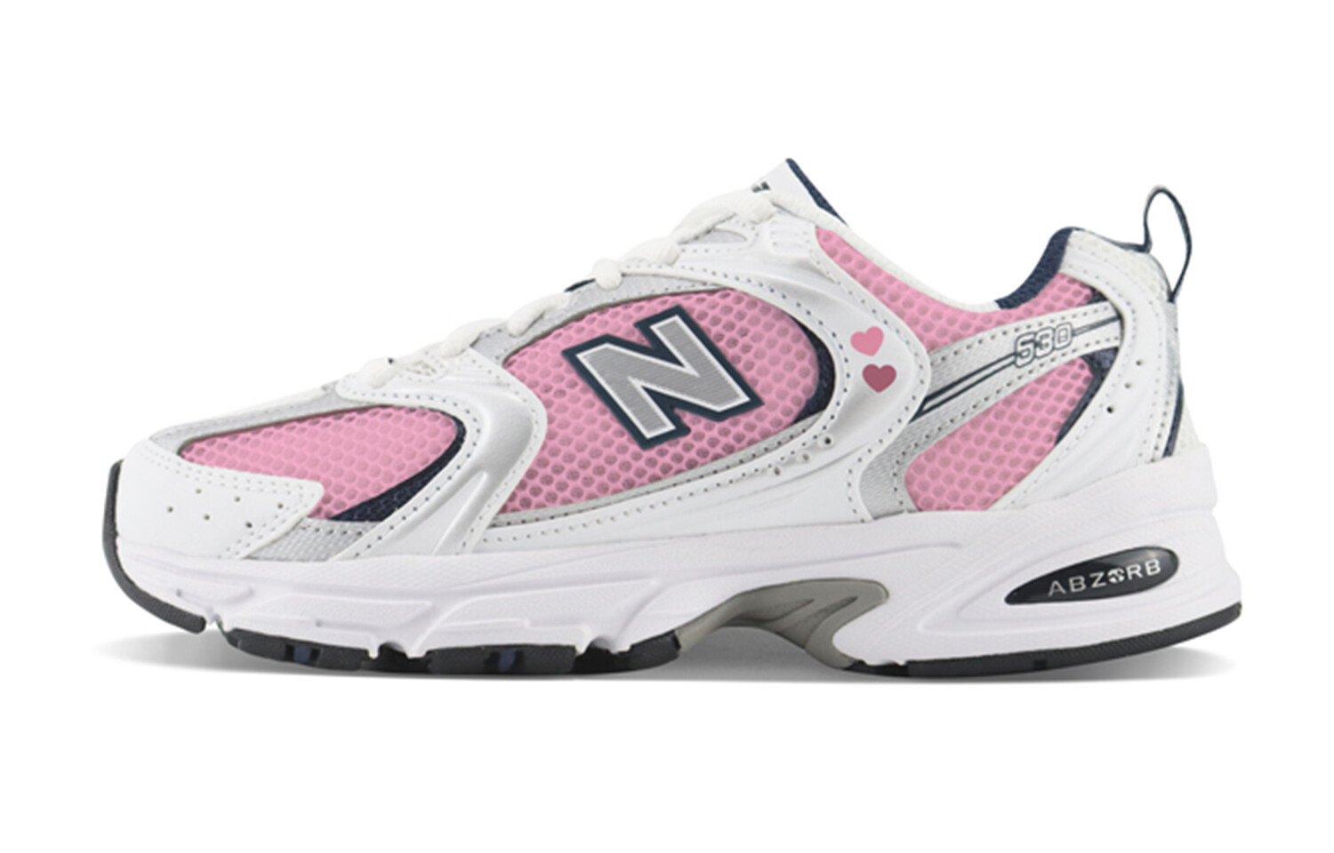 Кроссовки NB 530 унисекс с низким верхом белые/розовые/серебристые New Balance
Кроссовки NB 530 унисекс с низким верхом белые/розовые/серебристые New Balance