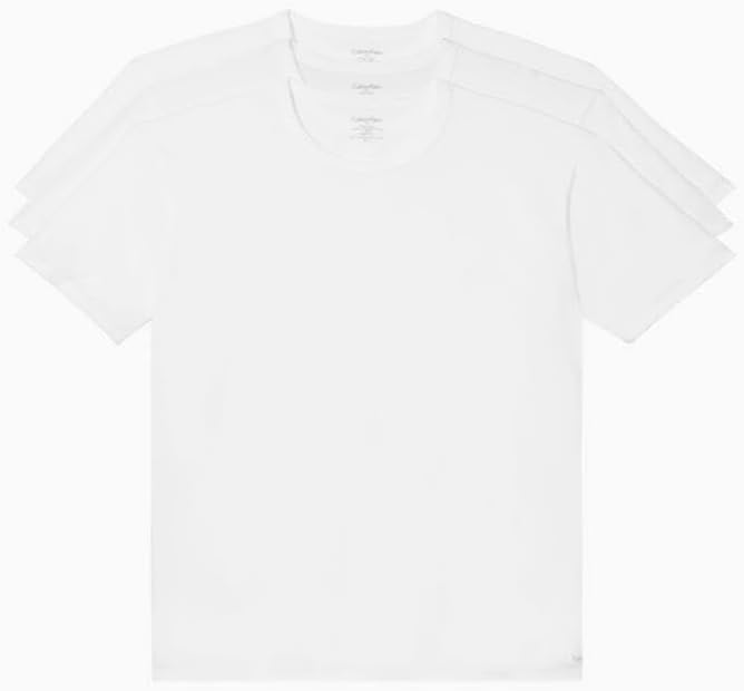 Комплект из 3 мужских нижних маек Calvin Klein из хлопка и эластичной ткани, 3 White - Crewneck
Комплект из 3 мужских нижних маек Calvin Klein из хлопка и эластичной ткани, 3 White - Crewneck