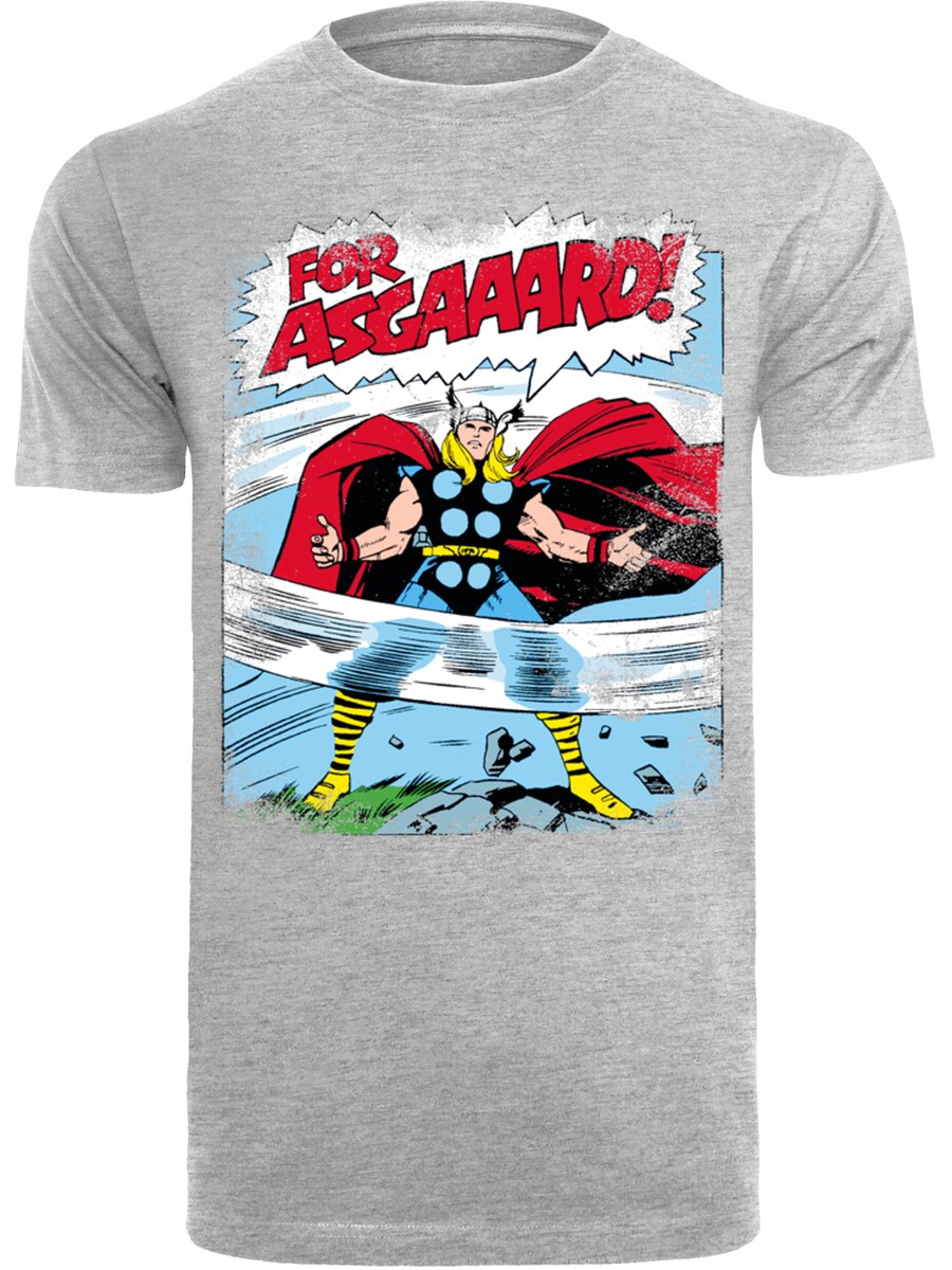 Рубашка F4NT4STIC Marvel Thor Asgard, пятнистый серый 
Рубашка F4NT4STIC Marvel Thor Asgard, пятнистый серый