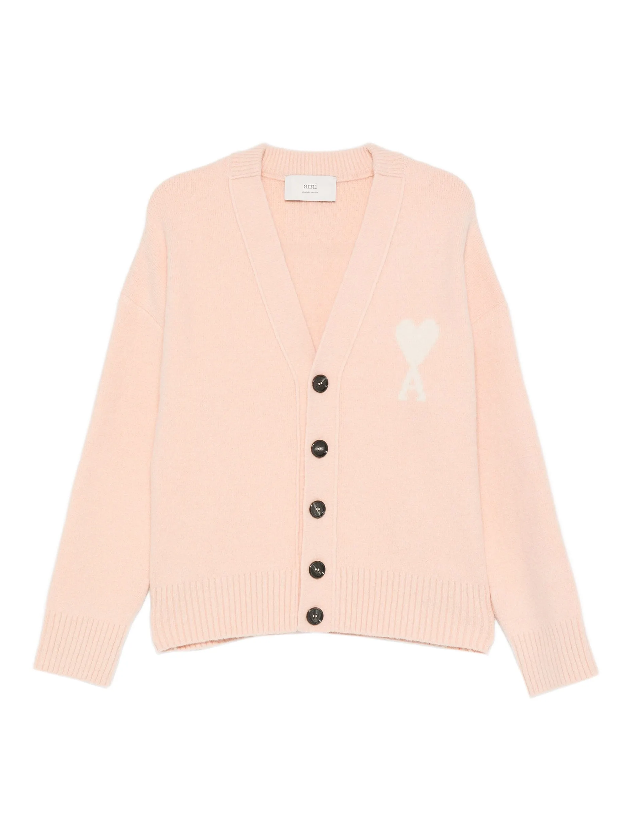 Кардиган с пуговицами Ami Paris, розовый
Кардиган с пуговицами Ami Paris, розовый