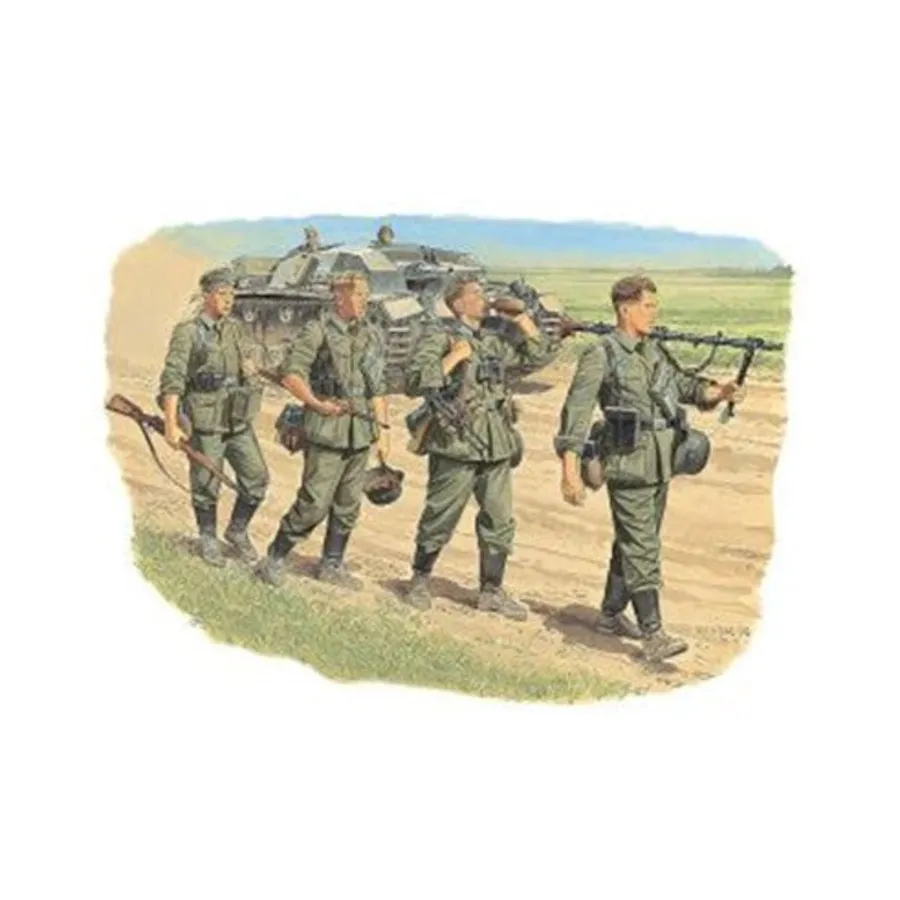 Пехота Вермахта - Барбаросса, 1941 г., Dragon Models - '39 to '45 Series - Germany (1:35)
Пехота Вермахта - Барбаросса, 1941 г., Dragon Models - '39 to '45 Series - Germany (1:35)