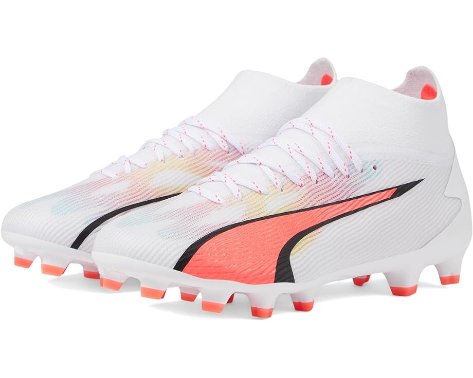 Кроссовки Puma Ultra Pro Firm Ground/Artificial Ground, цвет PUMA White/PUMA Black/Fire Orchid
Кроссовки Puma Ultra Pro Firm Ground/Artificial Ground, цвет PUMA White/PUMA Black/Fire Orchid