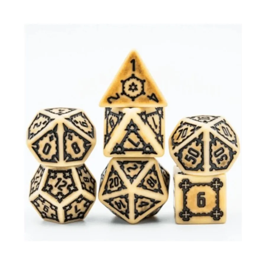 Огромный полигональный набор — замок из пергамента черного цвета (7), Dice Sets - Castle Dice
Огромный полигональный набор — замок из пергамента черного цвета (7), Dice Sets - Castle Dice
