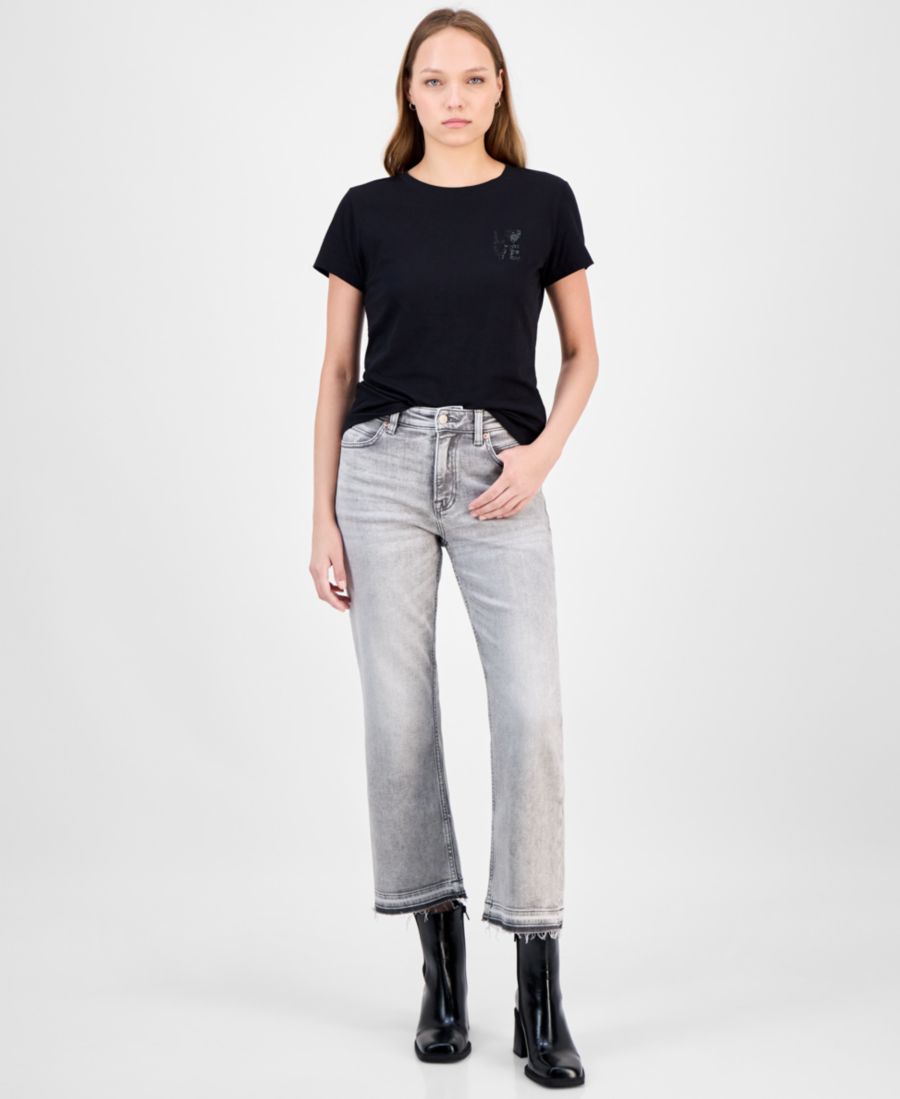 Женские расклешенные джинсы до щиколотки BOSS Orange, Gray
Женские расклешенные джинсы до щиколотки BOSS Orange, Gray