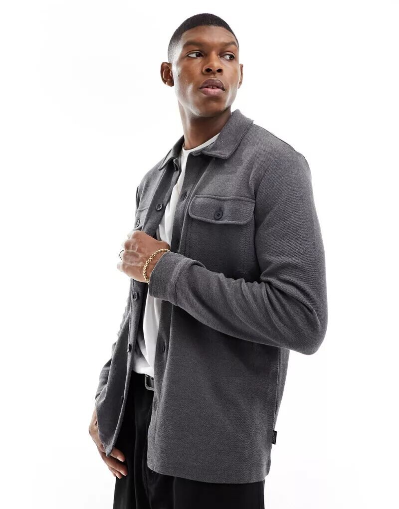 Темно-серая Куртка с карманами ONLY & SONS, Серый, Темно-серая Куртка с карманами ONLY & SONS 
Темно-серая Куртка с карманами ONLY & SONS, Серый, Темно-серая Куртка с карманами ONLY & SONS