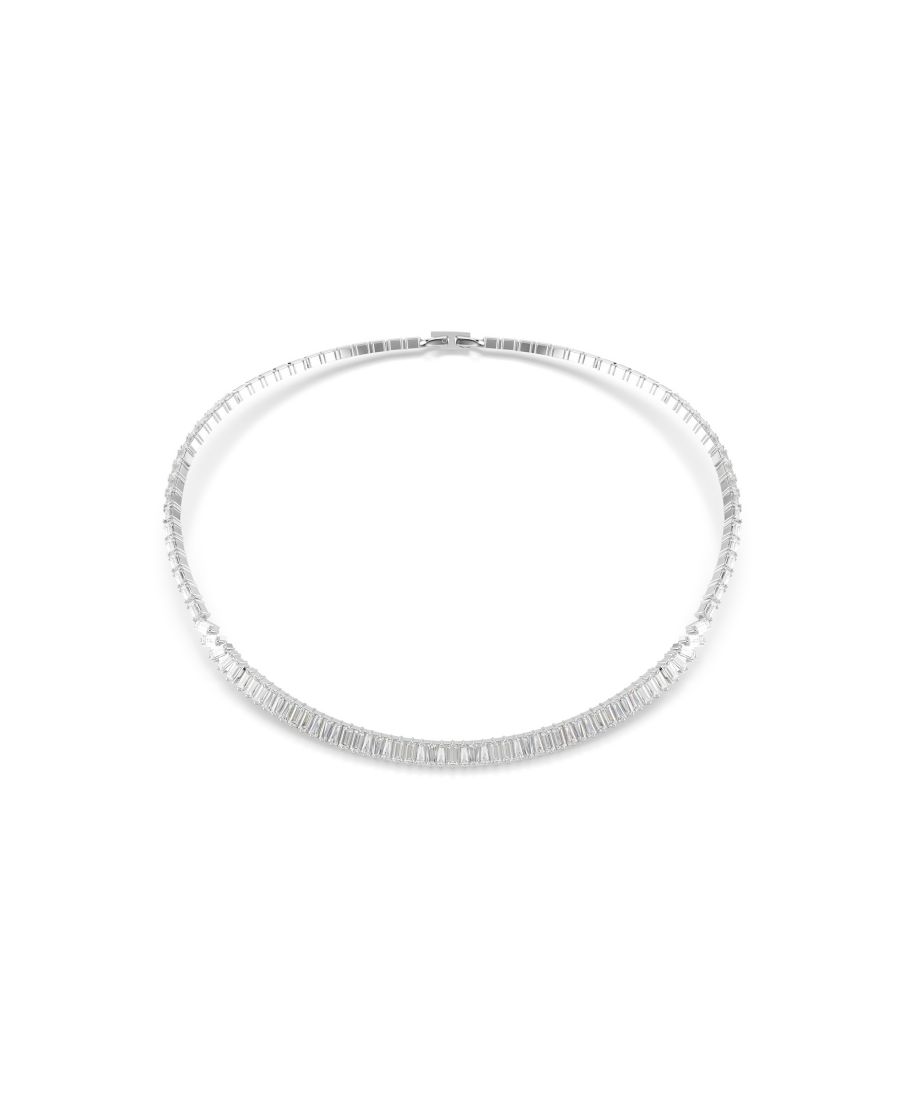Ожерелье Matrix с родиевым покрытием Swarovski, Silver, Clear
Ожерелье Matrix с родиевым покрытием Swarovski, Silver, Clear