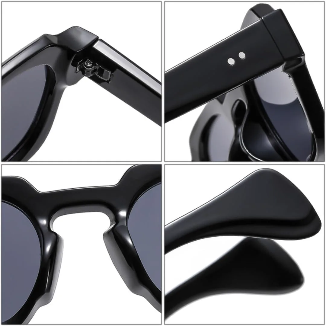 Солнцезащитные очки с защитой UV400 | Линзы Rivets Punk Candy Color | Для женщин и мужчин, для занятий спортом на открытом воздухе и путешествий DSVIGF, Black Gray
Солнцезащитные очки с защитой UV400 | Линзы Rivets Punk Candy Color | Для женщин и мужчин, для занятий спортом на открытом воздухе и путешествий DSVIGF, Black Gray