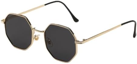 Солнцезащитные очки в ретро-стиле 2026 года с металлической оправой в форме шестиугольника, модные, цвет розовое золото, защита от ультрафиолета UV400 MTZJH, Golden Grey
Солнцезащитные очки в ретро-стиле 2026 года с металлической оправой в форме шестиугольника, модные, цвет розовое золото, защита от ультрафиолета UV400 MTZJH, Golden Grey