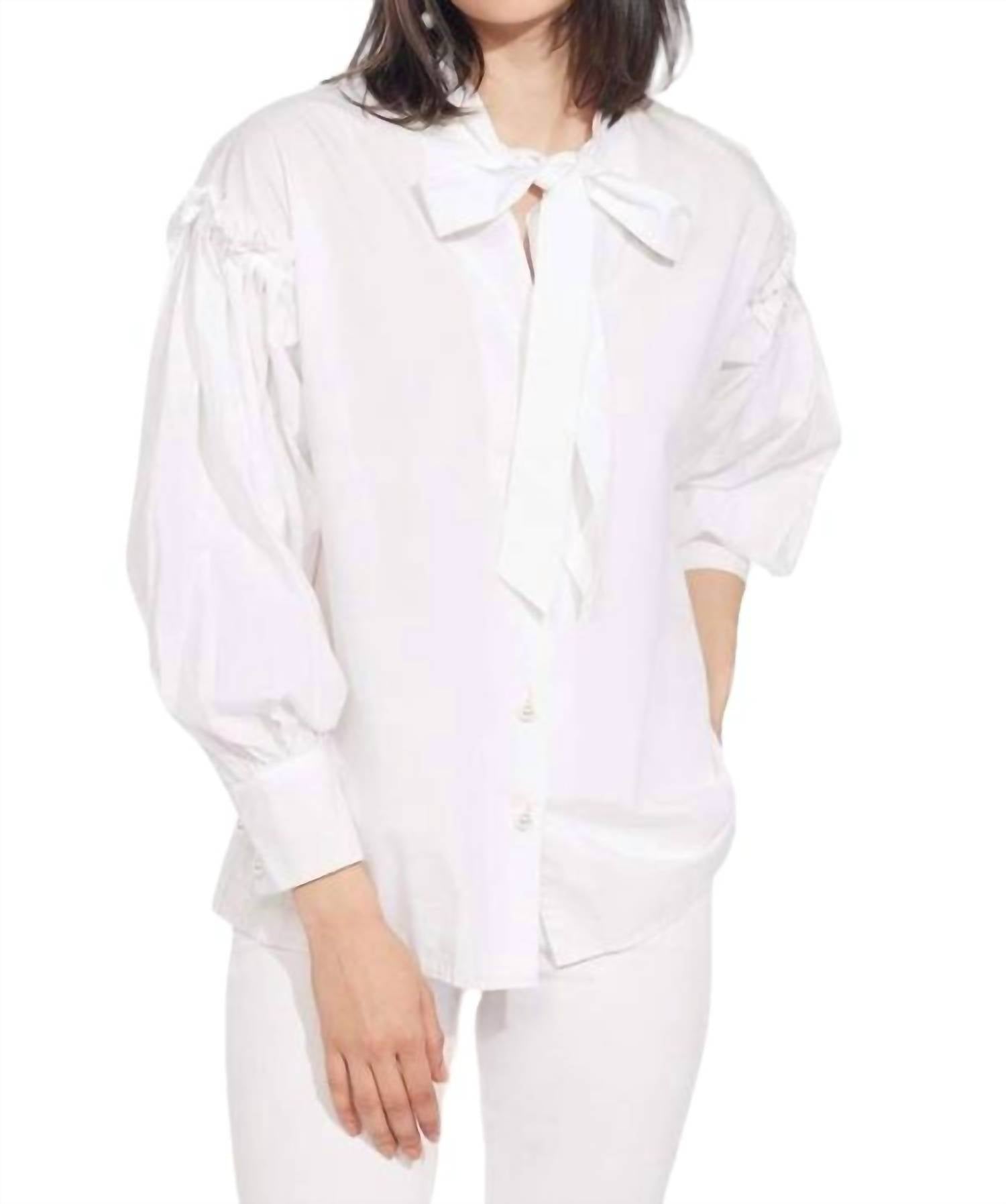 Виола Блуза Белого Цвета EVA FRANCO
Виола Блуза Белого Цвета EVA FRANCO