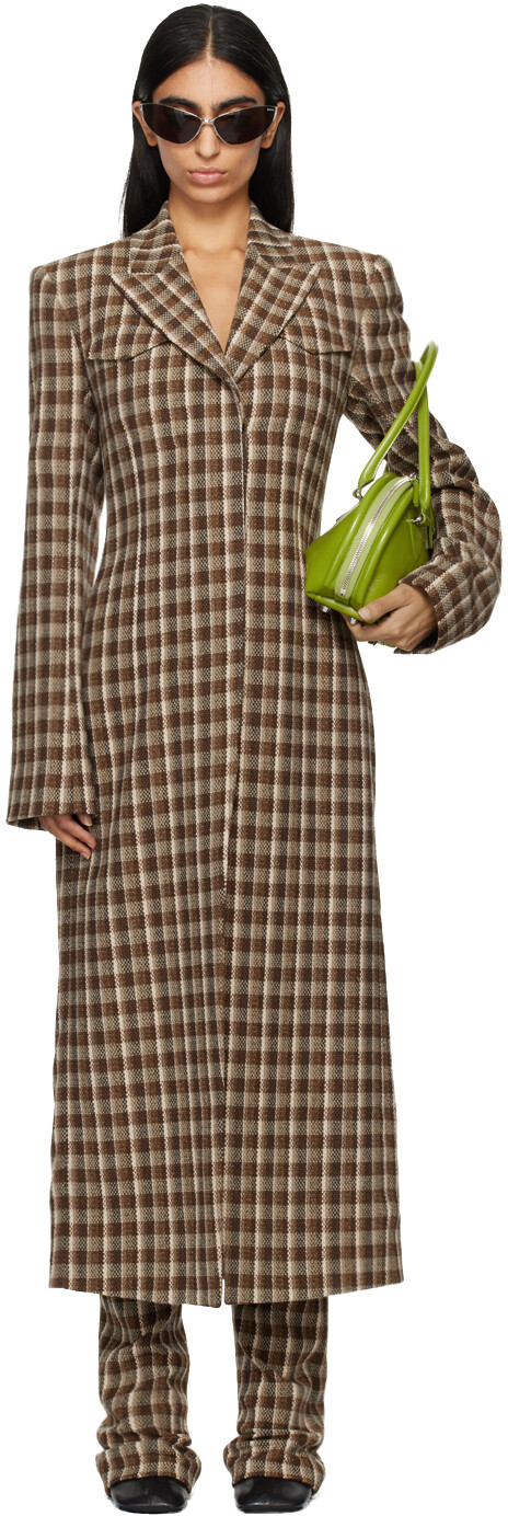 Бежевое и коричневое однобортное пальто Acne Studios, Коричневый, Бежевое и коричневое однобортное пальто Acne Studios
Бежевое и коричневое однобортное пальто Acne Studios, Коричневый, Бежевое и коричневое однобортное пальто Acne Studios