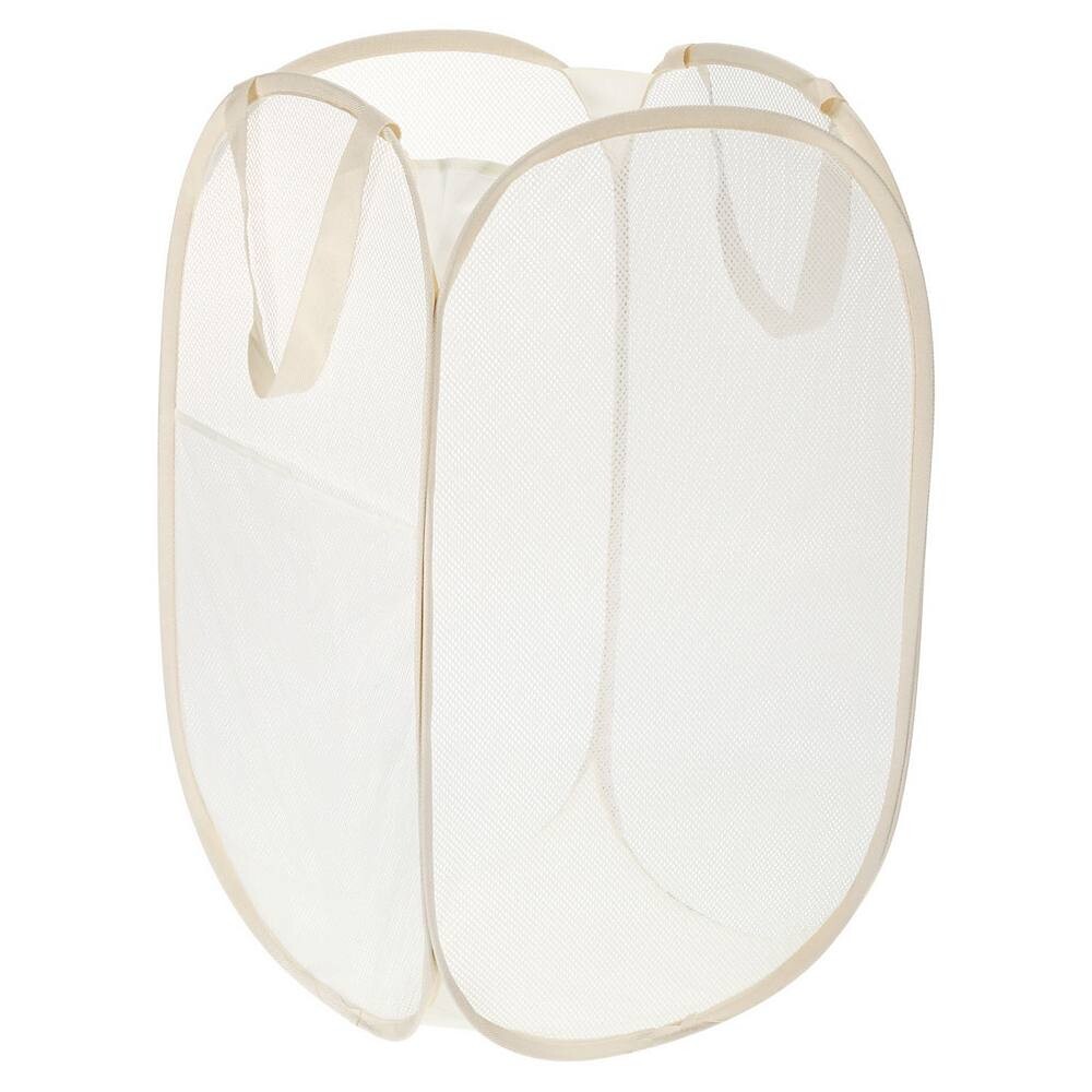 Сетчатая корзина для белья, складная сумка для корзин для белья Unique Bargains, бежевый
Сетчатая корзина для белья, складная сумка для корзин для белья Unique Bargains, бежевый