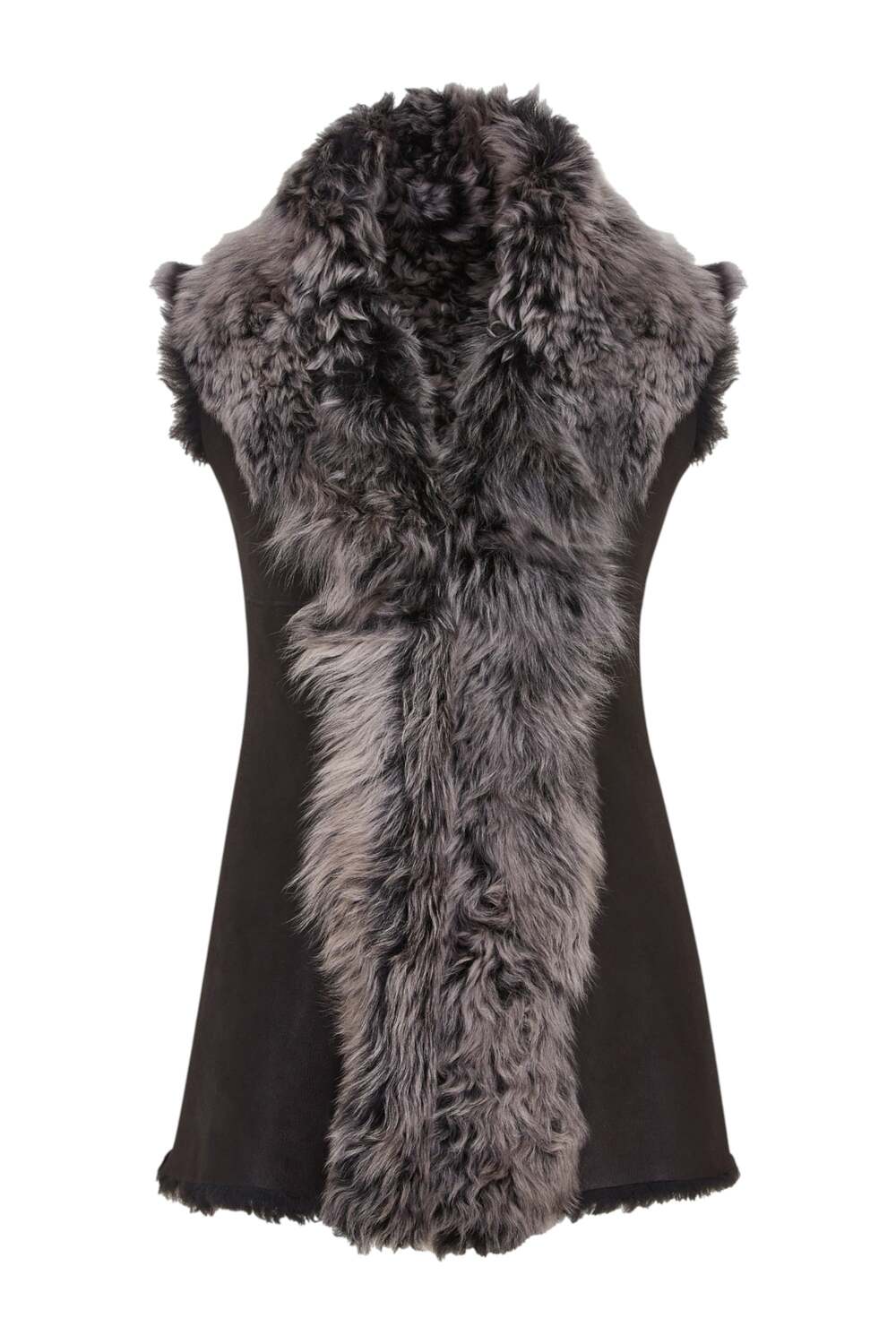 Женский жилет из овчины Toscana Shearling Nappa Leather Sheepskin, черный - Parkes Infinity Leather, черный
Женский жилет из овчины Toscana Shearling Nappa Leather Sheepskin, черный - Parkes Infinity Leather, черный