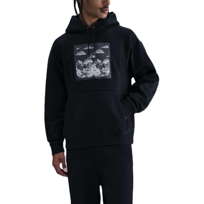 Мужская флисовая толстовка Solo Swoosh Nike, черный
Мужская флисовая толстовка Solo Swoosh Nike, черный