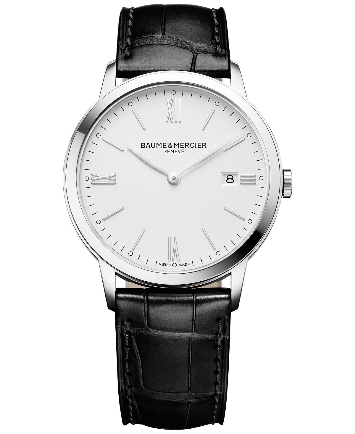 Мужские часы Swiss Classima с черным кожаным ремешком 40 мм M0A10323 Baume & Mercier
Мужские часы Swiss Classima с черным кожаным ремешком 40 мм M0A10323 Baume & Mercier