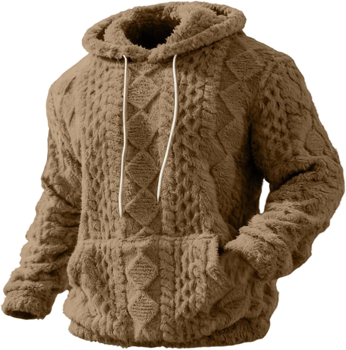 Толстовка с капюшоном Fuzzy Fleece для мужчин, утепленная
Толстовка с капюшоном Fuzzy Fleece для мужчин, утепленная