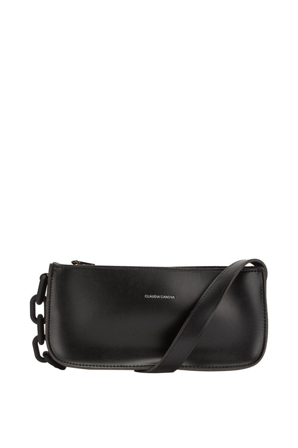 Сумка через плечо Corrin с молнией и цепочкой сверху Claudia Canova, черный
Сумка через плечо Corrin с молнией и цепочкой сверху Claudia Canova, черный