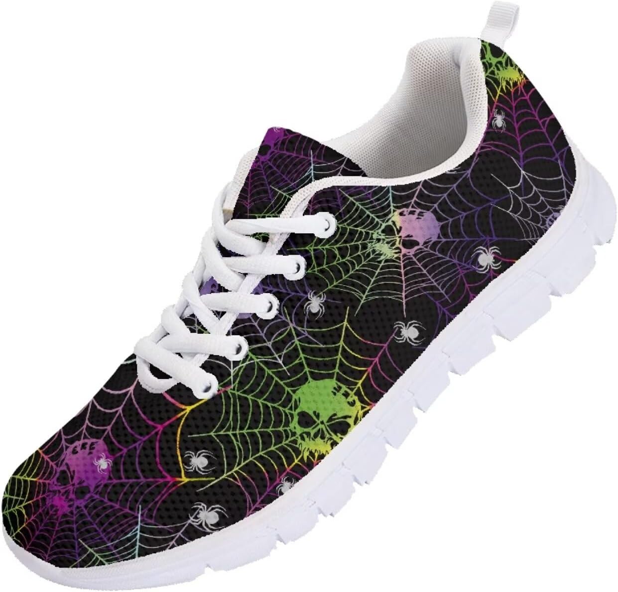 Кроссовки Forchrinse для мужчин и женщин, Хэллоуин, легкие спортивные с шнуровкой, Halloween Skull Spider Web
Кроссовки Forchrinse для мужчин и женщин, Хэллоуин, легкие спортивные с шнуровкой, Halloween Skull Spider Web