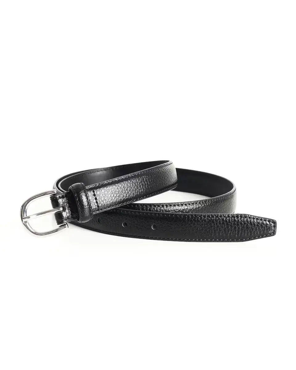 Мужской черный кожаный ремень PuroEgo, чёрный
Мужской черный кожаный ремень PuroEgo, чёрный